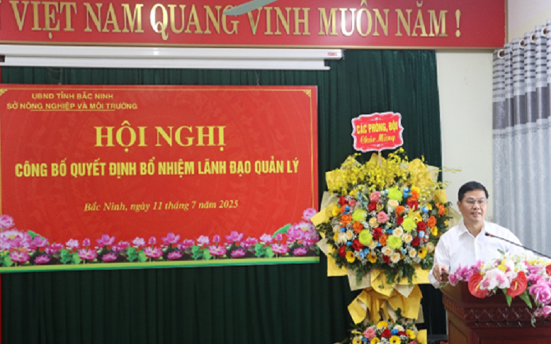 Bắc Ninh bổ nhiệm các lãnh đạo Chi cục Kiểm lâm tỉnh