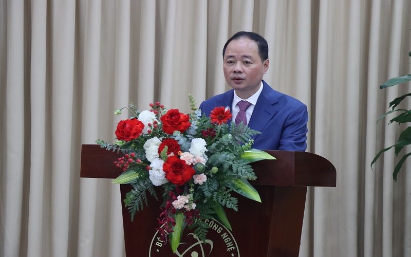 Trao quyết định bổ nhiệm Thứ trưởng Bộ Khoa học và Công nghệ Trần Hồng Thái