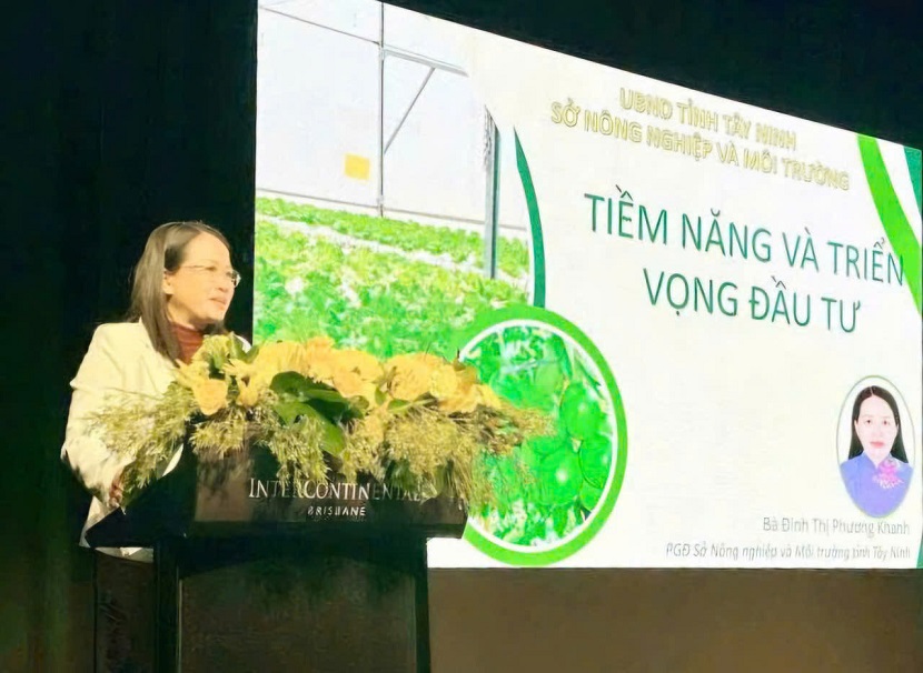 Tây Ninh tìm kiếm cơ hội hợp tác nông nghiệp công nghệ cao tại Úc