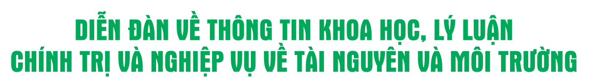 Tạp chí Tài nguyên và Môi trường: 20 năm xây dựng và phát triển