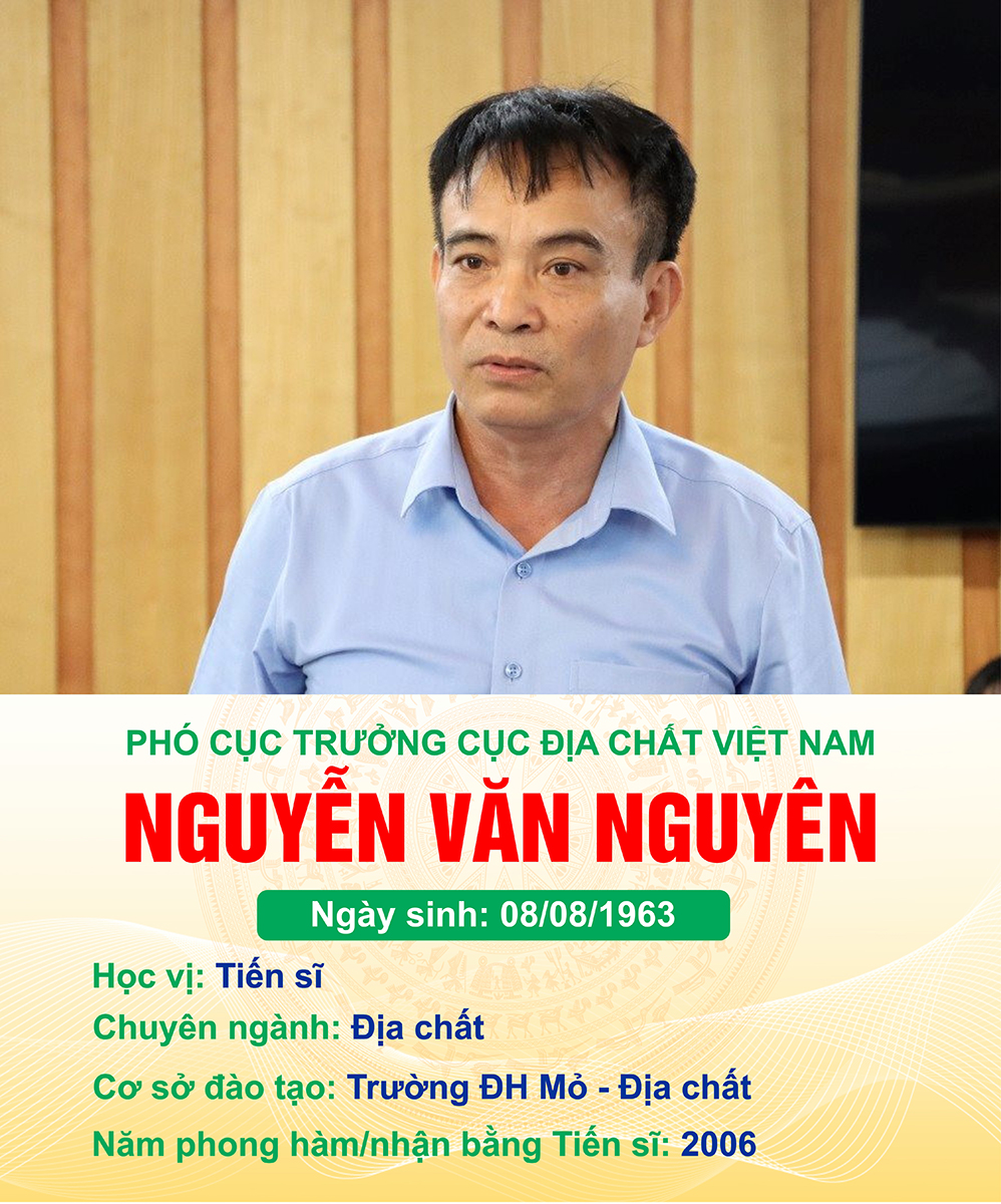 Danh sách đội ngũ cán bộ, công chức, viên chức có học hàm Tiến sĩ, học hàm Phó Giáo sư và Giáo sư của Bộ Tài nguyên và Môi trường
