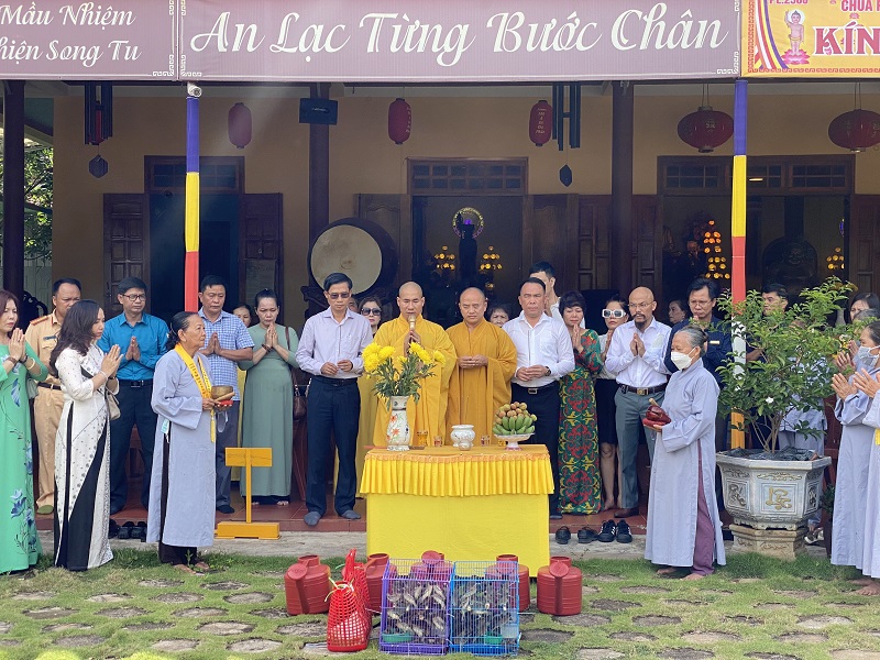 Tạp chí Tài nguyên và Môi trường trồng 563 cây ở chùa Phước Vân, Đắk Lắk