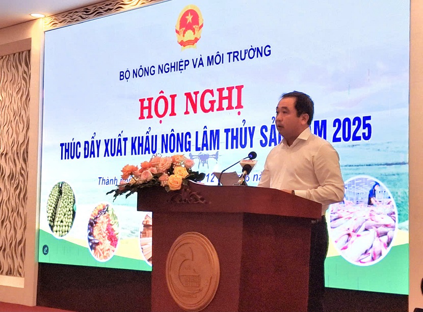 Quyền Bộ trưởng Trần Đức Thắng: Quyết tâm tăng trưởng ngành trên 4%, kim ngạch xuất khẩu cán mốc 70 tỷ USD năm 2025