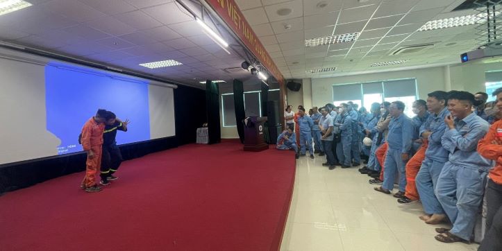 Đảm bảo công tác phòng cháy chữa cháy để sản xuất an toàn tại Công ty Nhiệt điện Thái Bình