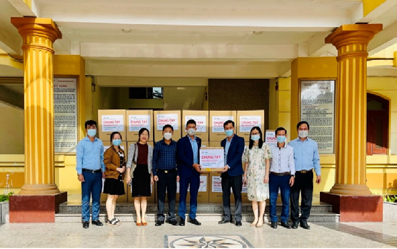 Công ty Nhiệt điện Thái Bình chung tay phòng, chống Covid-19