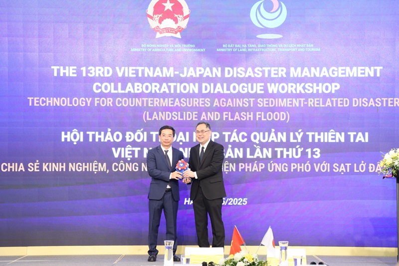 Tăng cường hợp tác Việt Nam - Nhật Bản trong quản lý thiên tai: Hướng tới mô hình mẫu phòng, chống sạt lở đất và lũ quét