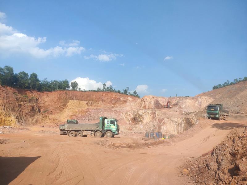 Vi phạm trong khai thác khoáng sản Công ty CP Công nghệ mỏ Thanh Hóa bị phạt 500 triệu đồng