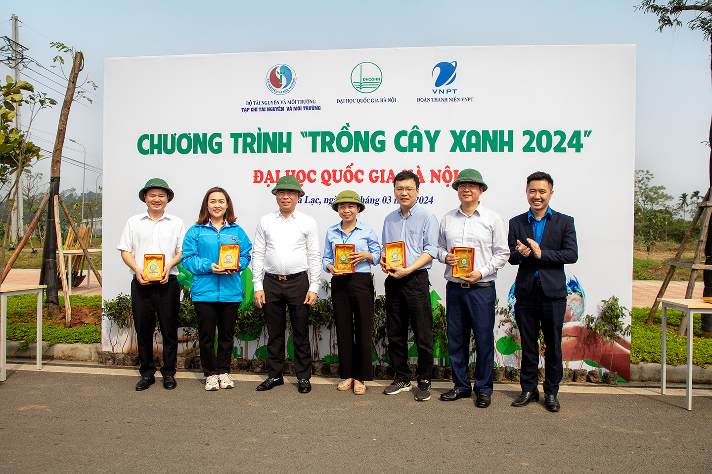 Chương trình trồng cây tại Đại học Quốc gia Hà Nội