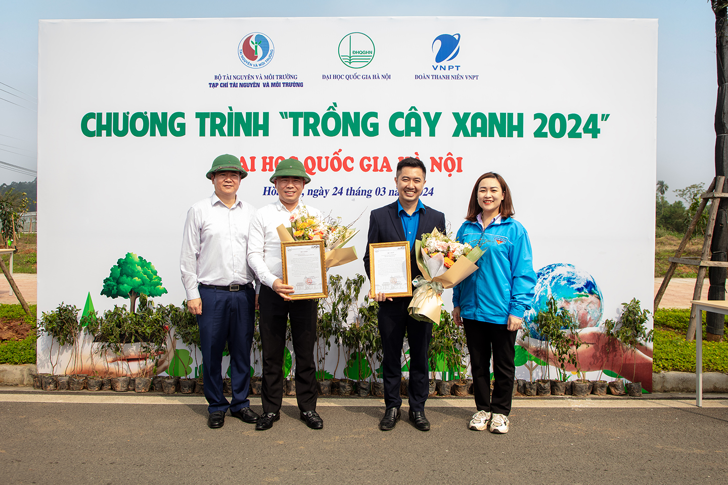Chương trình trồng cây tại Đại học Quốc gia Hà Nội