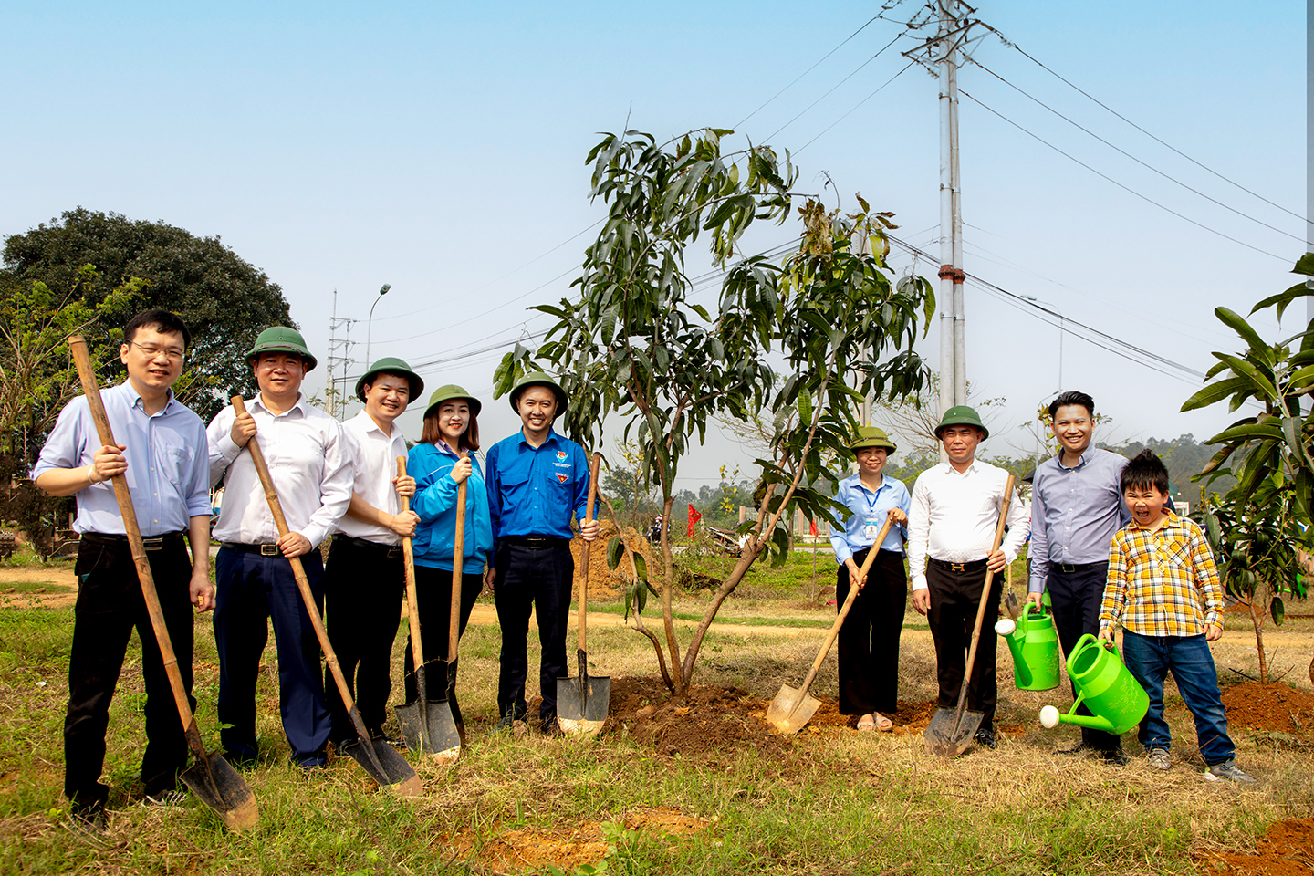 Chương trình trồng cây tại Đại học Quốc gia Hà Nội