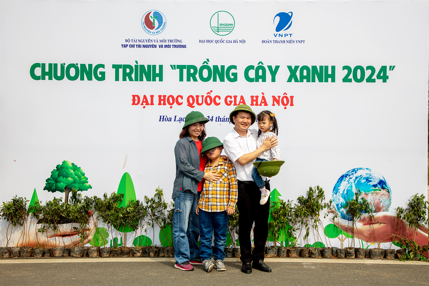 Chương trình trồng cây tại Đại học Quốc gia Hà Nội