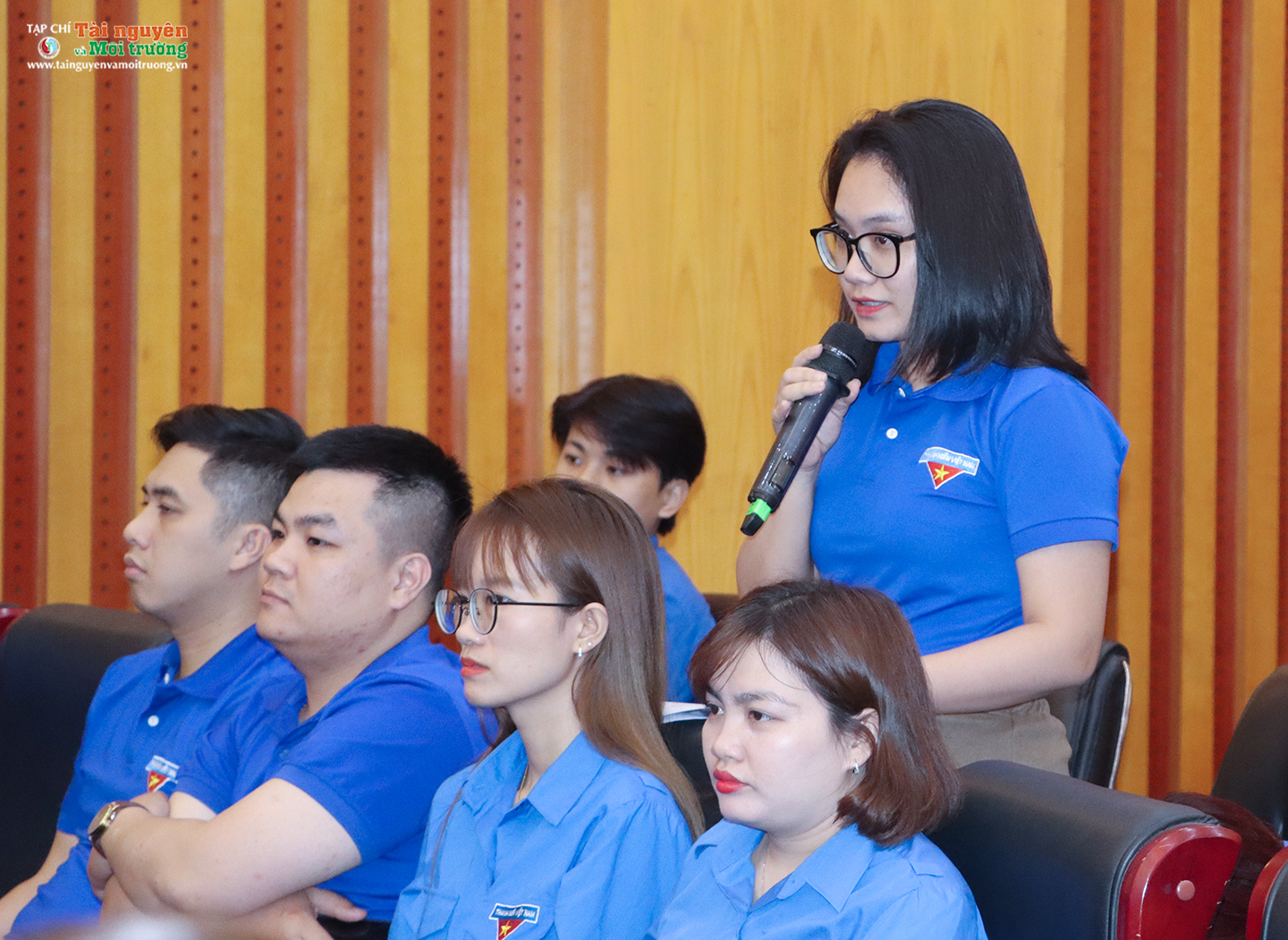 Bộ trưởng Bộ Tài nguyên và Môi trường Đặng Quốc Khánh đối thoại với thanh niên và gặp mặt cán bộ đoàn các thời kỳ