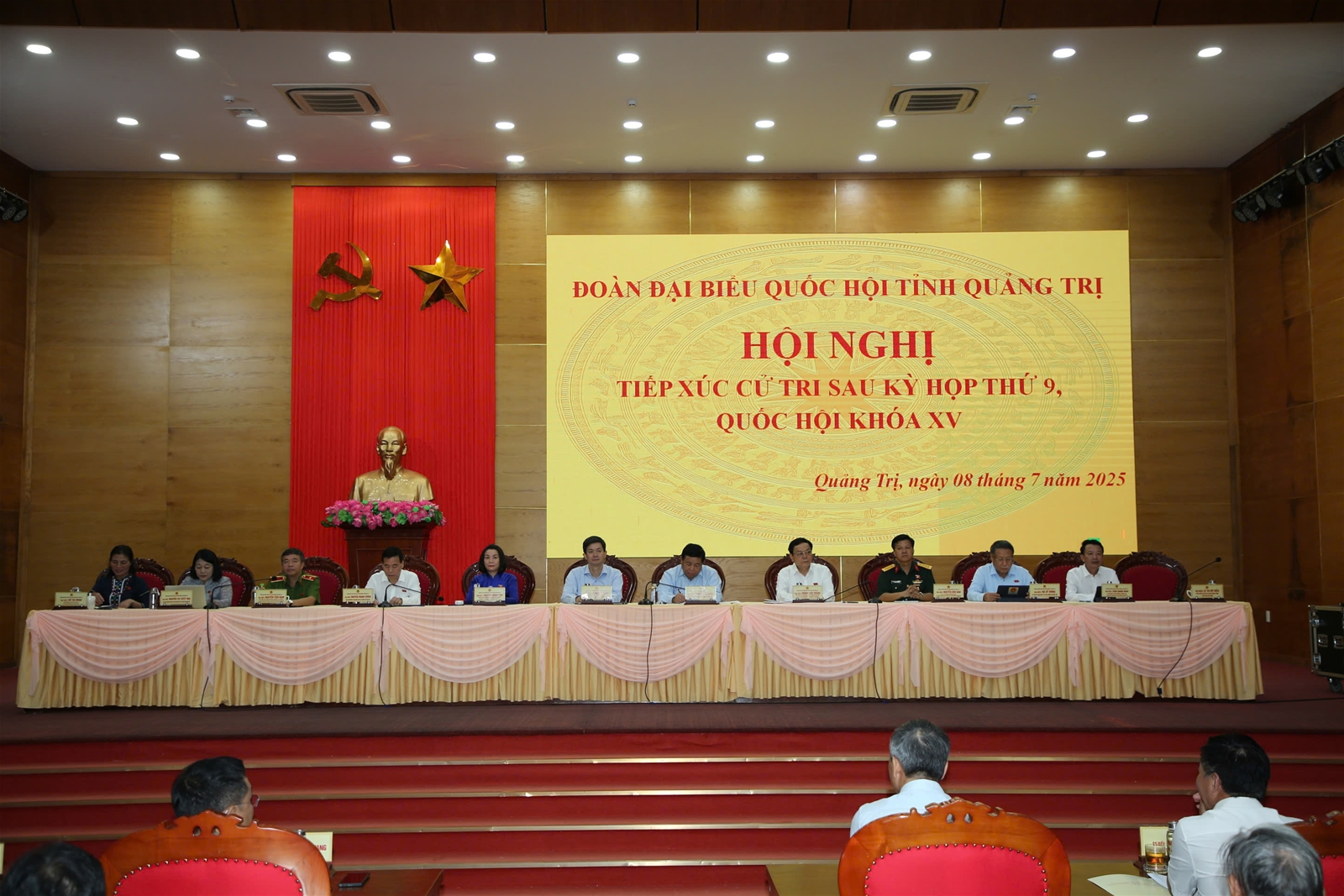 Phó Thủ tướng Nguyễn Chí Dũng - Tiếp xúc cử tri tỉnh Quảng Trị: Khẩn trương, quyết liệt triển khai các nhiệm vụ trọng tâm sau sáp nhập