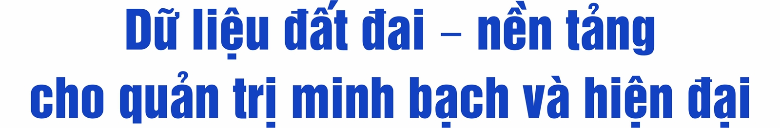 Thứ trưởng Lê Minh Ngân: Từ cải cách đất đai đến tầm nhìn phát triển bền vững