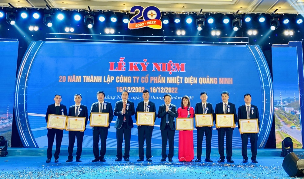 Công ty CP Nhiệt điện Quảng Ninh: Kỷ niệm 20 năm thành lập