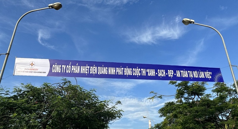 Công ty Nhiệt điện Quảng Ninh chung tay xây dựng môi trường Xanh - Sạch - Đẹp - An toàn nơi làm việc