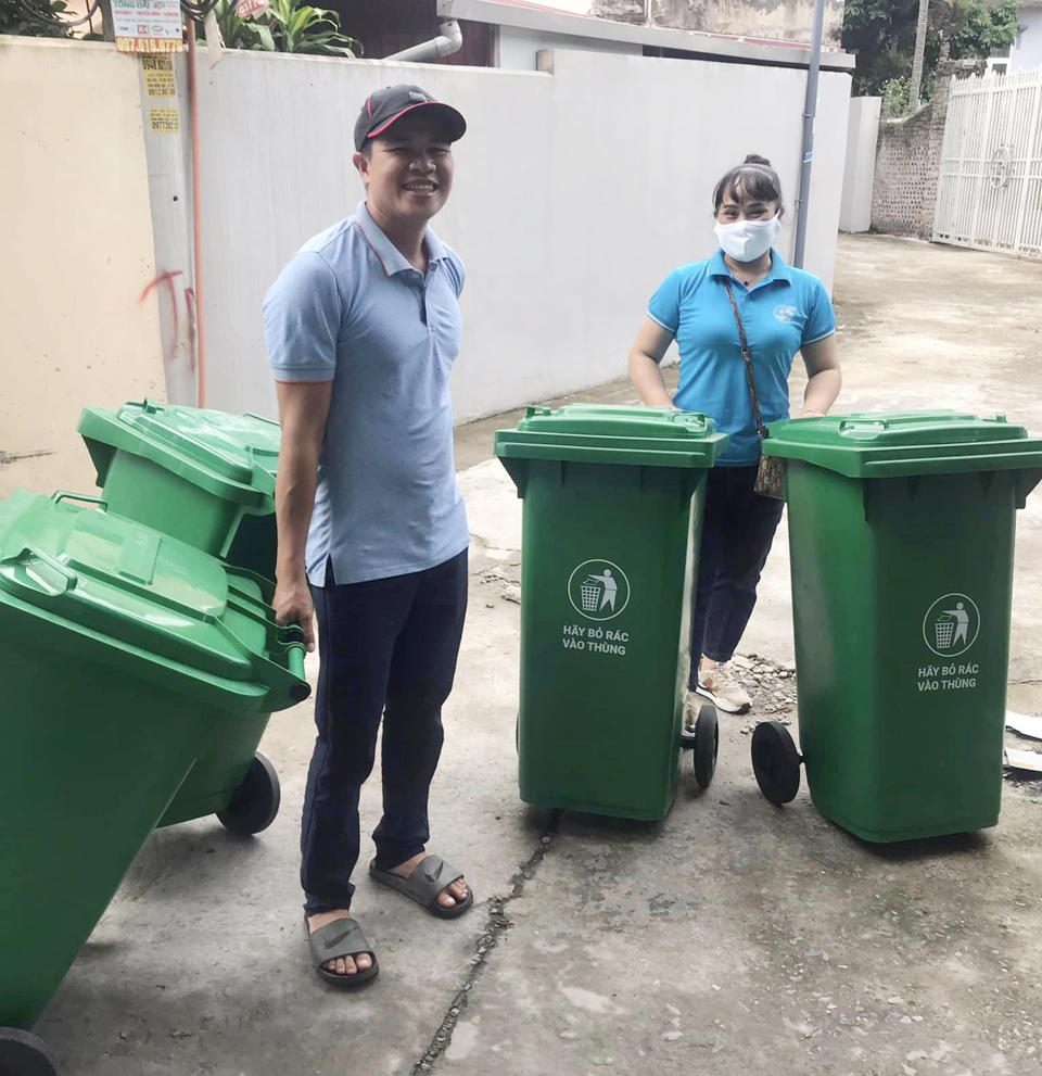 Nữ Chủ tịch Hội nỗ lực bảo vệ môi trường