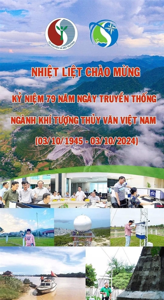 Kỷ niệm 79 năm Ngày truyền thống ngành Khí tượng Thủy văn Việt Nam