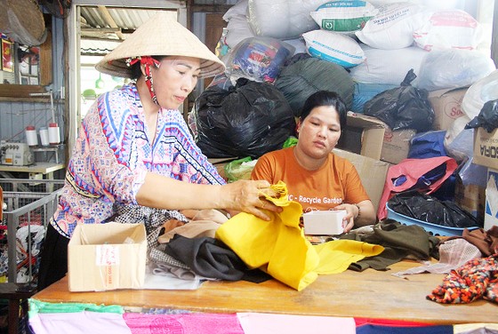 Vườn tái chế rác thải