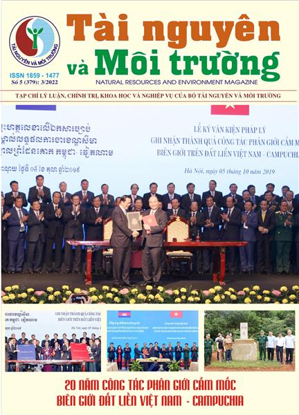 Tạp chí Tài nguyên và Môi trường số 5 (Kỳ 1 tháng 3) năm 2022