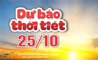 Thời tiết ngày 25/10: Bão Trà Mi di chuyển vào Bắc Biển Đông, Bắc Bộ trời mát, vùng núi trời rét