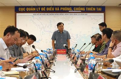 Bộ Nông nghiệp và Môi trường phân công cán bộ xuống địa bàn túc trực phòng chống bão WIPHA