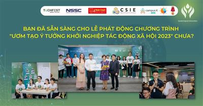 Chung kết Cuộc thi “Khởi nghiệp Tạo tác động Xã hội Toàn quốc 2023”