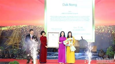 Đắk Nông đón nhận danh hiệu Công viên địa chất toàn cầu UNESCO lần thứ 2