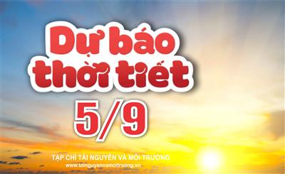 Thời tiết ngày 5/9: Hà Nội nắng nóng 37 độ, biển động dữ dội do bão số 3