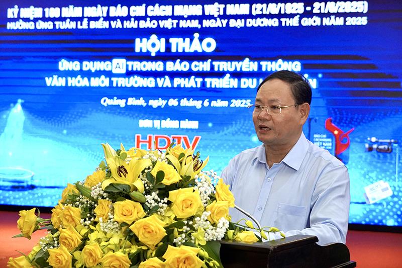 Đã diễn ra Hội thảo “Ứng dụng AI trong báo chí truyền thông văn hóa môi trường và phát triển du lịch biển”
