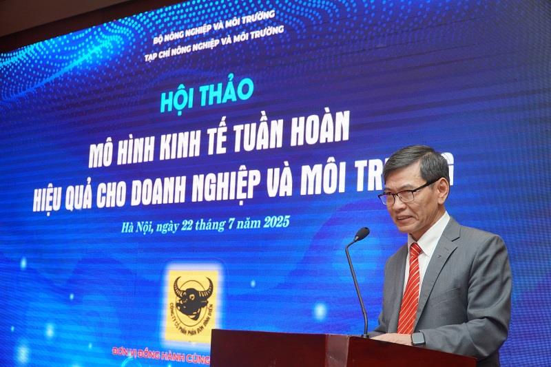 Hội thảo “Mô hình kinh tế tuần hoàn: Hiệu quả cho Doanh nghiệp và Môi trường”