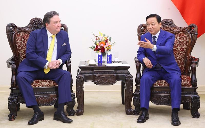 Phó Thủ tướng Trần Hồng Hà tiếp xã giao Đại sứ Hoa Kỳ tại Việt Nam