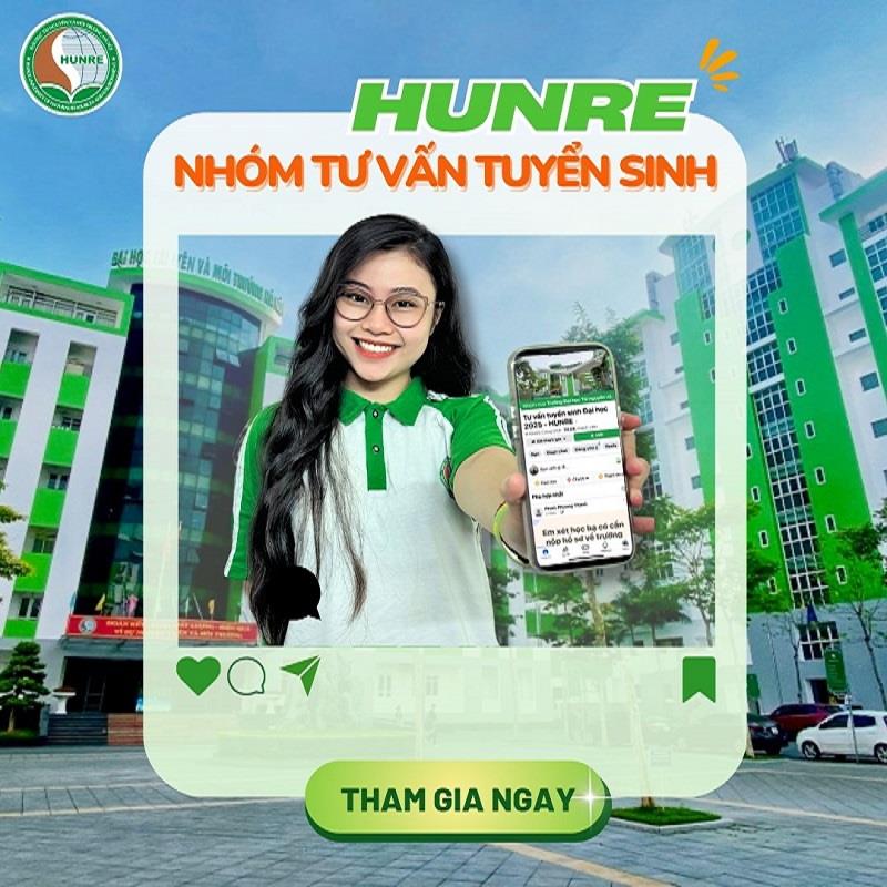 Trường Đại học Tài nguyên và Môi trường Hà Nội sẵn sàng cho mùa tuyển sinh 2025 với nhiều điểm mới