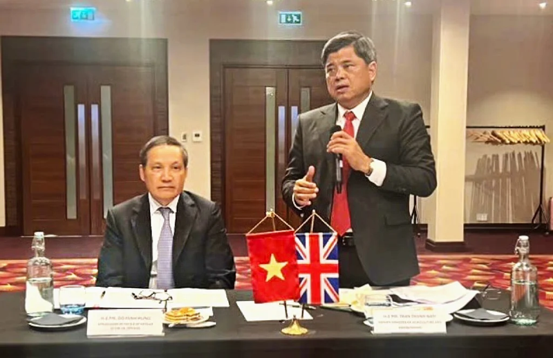 Việt Nam - Vương quốc Anh: Hợp tác mở rộng thị trường nông sản