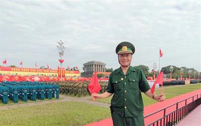 Từ chiến trường Quảng Trị đến giảng đường Nông nghiệp: Người lính rưng rưng giữa Quảng trường Ba Đình