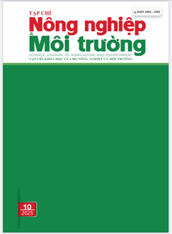 Tạp chí Nông nghiệp và Môi trường đạt điểm cao trong Danh mục tạp chí khoa học được tính điểm của Hội đồng Giáo sư nhà nước
