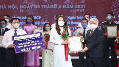 Tập đoàn TH ủng hộ 46 tỷ đồng vào Quỹ Vắc-xin phòng chống Covid-19
