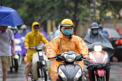 Thời tiết ngày 5/6: Mưa to diện rộng tại vùng núi và trung du Bắc Bộ vào chiều tối