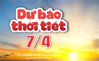 Thời tiết ngày 7/4: Bắc Bộ mưa to cục bộ, Nam Bộ tiếp tục nắng nóng