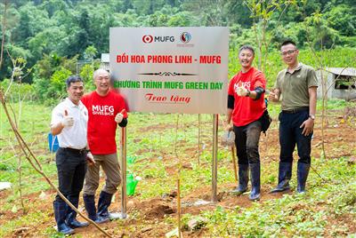Hưởng ứng Ngày Môi trường thế giới với “MUFG Green day”