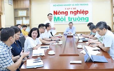 Tạp chí Nông nghiệp và Môi trường: Chủ động đổi mới, nâng cao chất lượng nội dung trong 6 tháng đầu năm 2025
